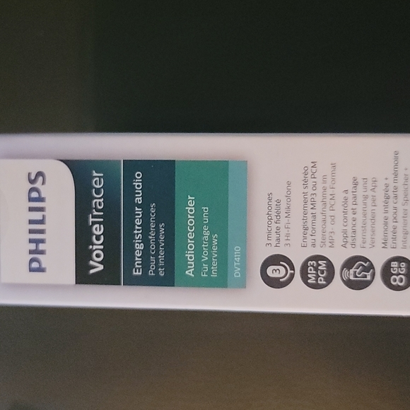 PHILIPS- Voice Tracer Audio Recording - Picture 7 of 7